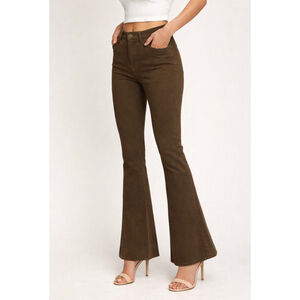 Women's Cello Brown Flare Jeans Size 7